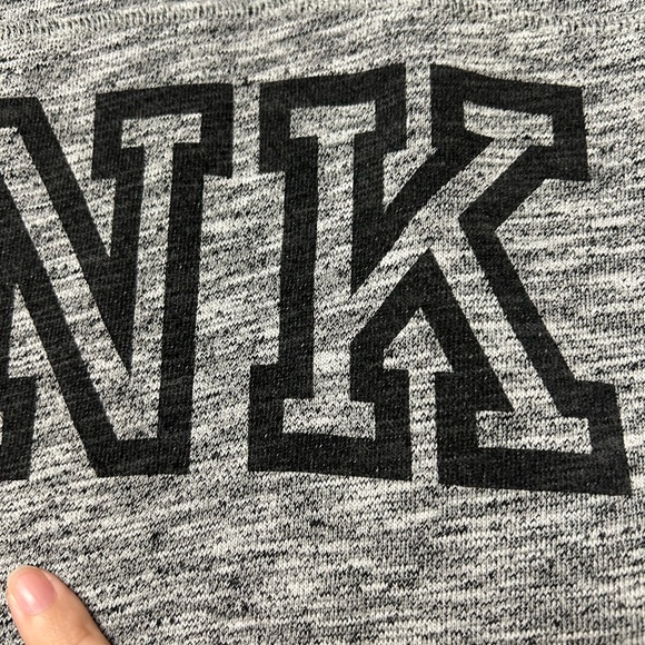 PINK by Victoria Secret Cowl Neck Oversized Pullover Size Medium - Picture 4 of 8